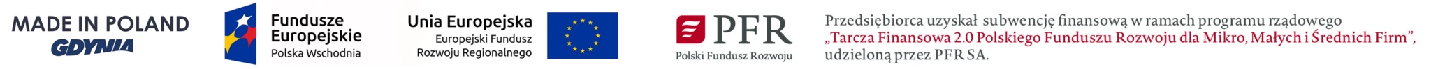 Made in Poland Gdynia, Fundusze Europejskie Polska Wschodnia, Unia Europejska, PFR